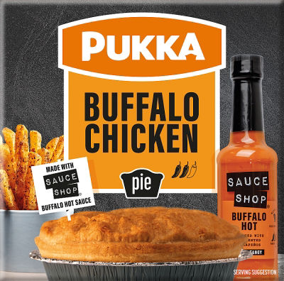 Pukka Buffalo Chicken Pie