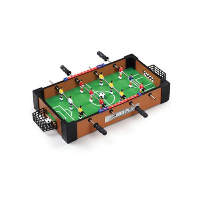 16 Inch Table Football Game - Light Brown