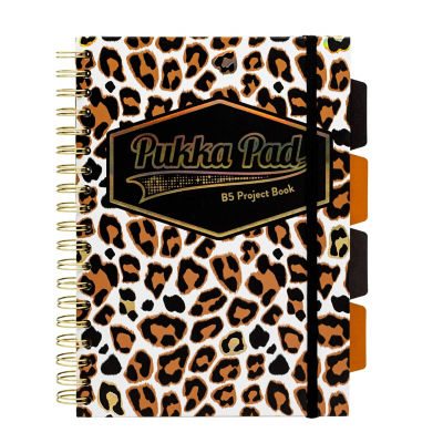 Pukka Pad Wild B5 Hardback Project Book (2) Assorted