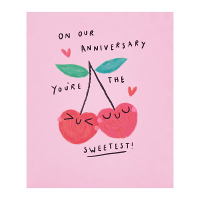 George Home On Our Anniversary Card
