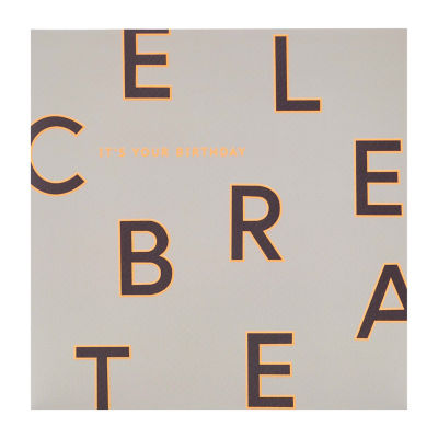 George Home Birthday card