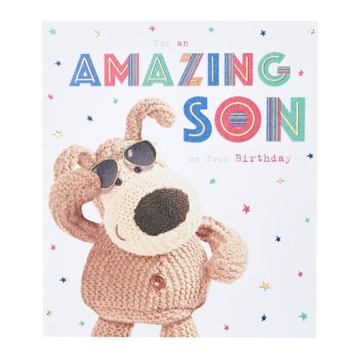 BOOFLE Son Birthday Card