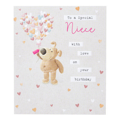 BOOFLE Niece Birthday Card