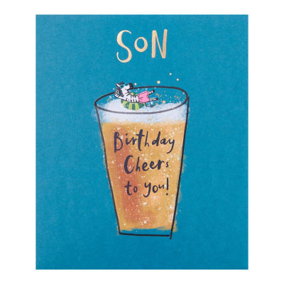 George Home Son Birthday Card