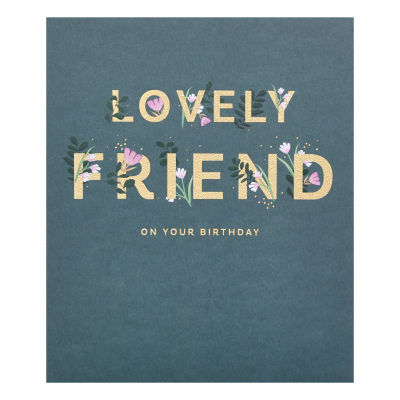 George Home Friend Birthday Card
