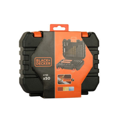 BLACK & DECKER 50 Piece Mixed Accessory Set
