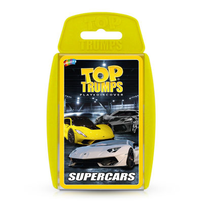 Top Trumps Cards Game - Supercars