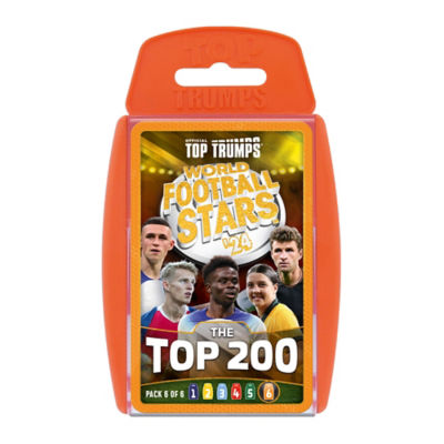 Top Trumps World Football Stars Top 200 Cards  Pack 6 PAPERBACK 5036905057806 - Image 9