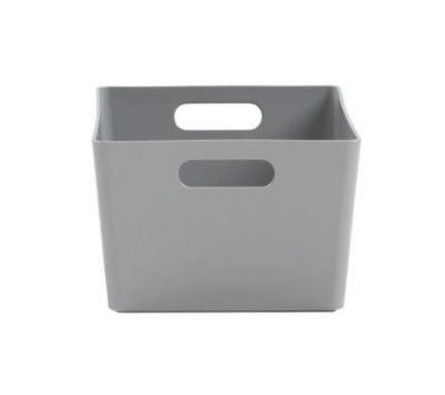 Wham Rectangular Studio Store Basket 4.02 - Cool Grey, Grey
