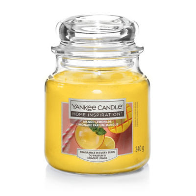 Yankee Candle Home Inspiration Mango Lemonade Medium Jar Candle
