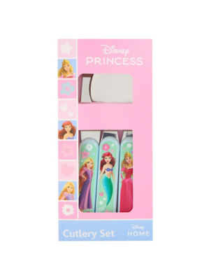 Disney Princess More 3pc SS Cutlery Set