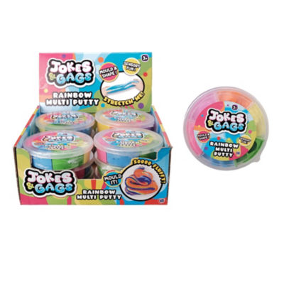Jokes & Gags RAINBOW PUTTY