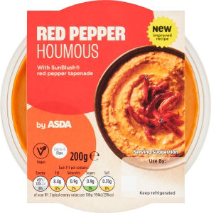 ASDA Red Pepper Houmous 200g