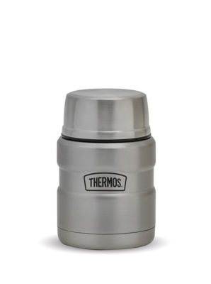 Thermos Silver Stainless King Food Flask - 470Ml - Image 2