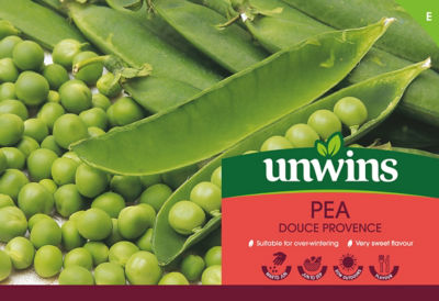 unwins Pea Douce Provence Vegetable Seeds