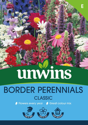 unwins Classic Border Perennials Flower Seeds