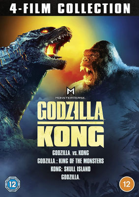 DVD Godzilla 4 Film Collection