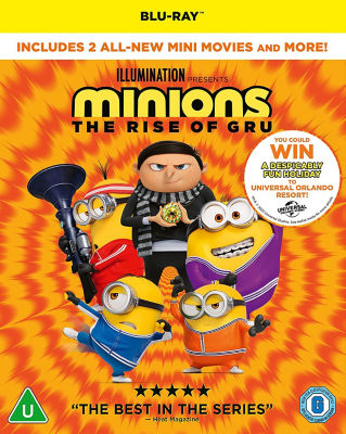 Blu-ray Minions: The Rise of Gru