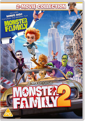 DVD Monster Family 2 Movie Collection