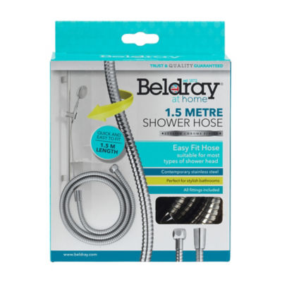 Beldray Stainless Steel Shower Hose