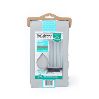Beldray Antibac Shower Curtain
