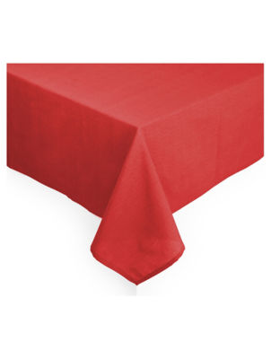 George Home Red Fabric Tablecloth