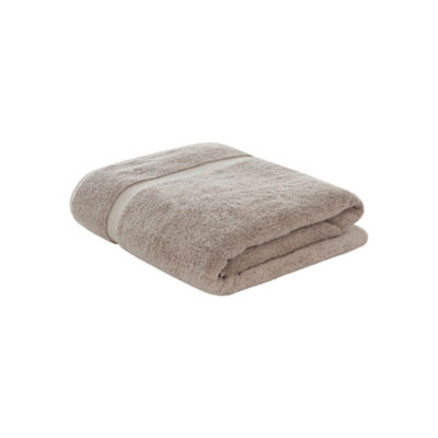George Home Large Natural Super Soft Cotton Bath Sheet