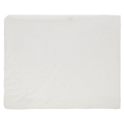 George Home White Mattress Protector - Cotbed