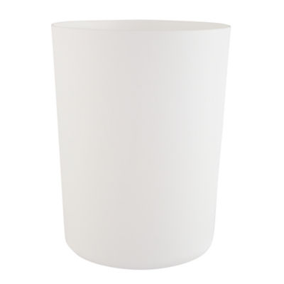 George White Waste Bin - White