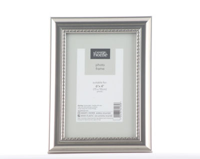 DM-101744 Silver Beaded Frame 6 x 4Inch