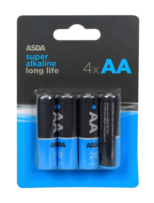 ASDA Asda Super Alkaline AA Batteries