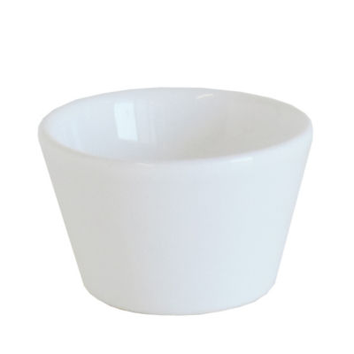George Home Small White Ceramic Ramekin Dish