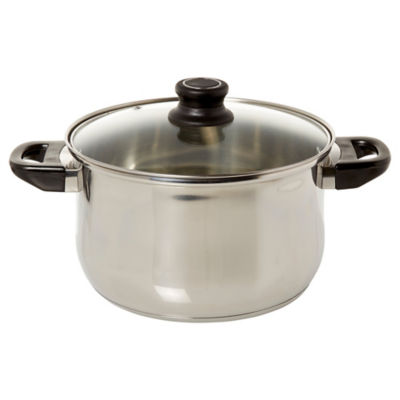 George Silver Stainless-Steel Stockpot - Image 2