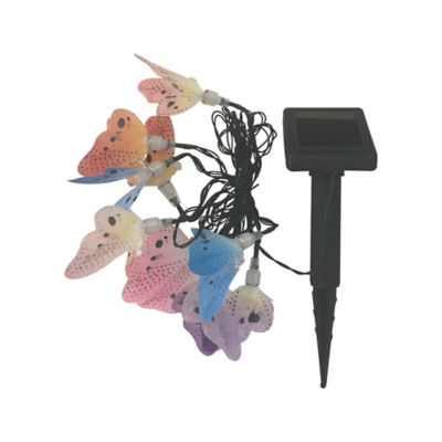 George Home 10 LEDs White Solar-powered Butterfly Lights