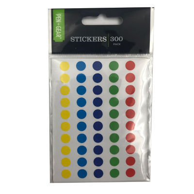 Pen & Gear Dot And Star Stickers - ASDA Groceries