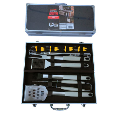 Expert Grill Stainless Steel BBQ Tool Set 19 Piece