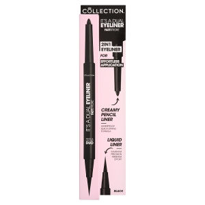 Collection Faststroke It's a Dual Eyeliner 1 Black