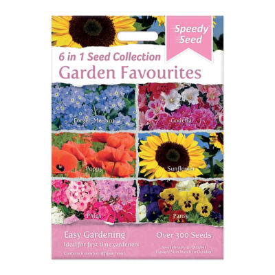 Speedy Seed Multipacks 6in1 Hanging Baskets Seeds