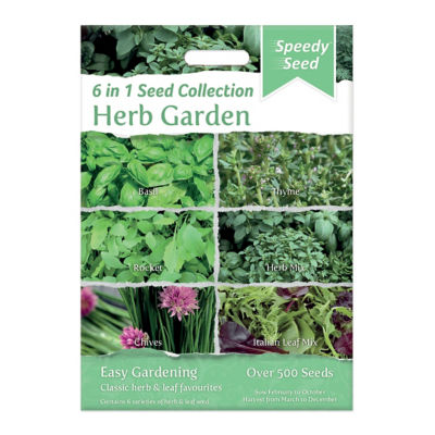 Speedy Seed Multipacks 6in1 Herb Garden Seeds