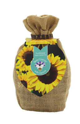 Bee Friends Sunflower Jute Bag Starter Set