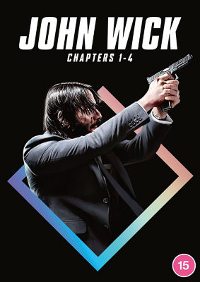 DVD John Wick 1-4 Boxset