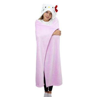 Hello Kitty Hooded Throw