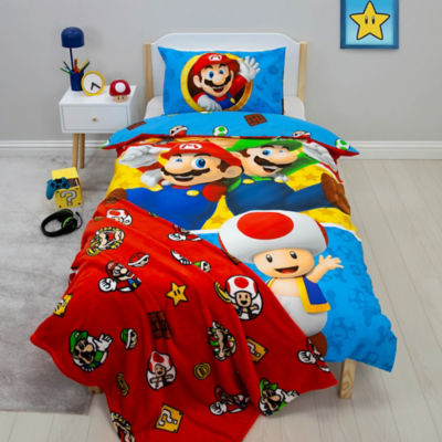 SUPER MARIO NINTENDO DUVET SET SINGLE