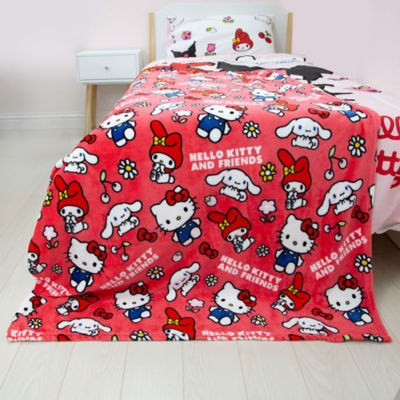 ASDA Hello Kitty & Friends Fleece Blanket - 100cm x 150cm