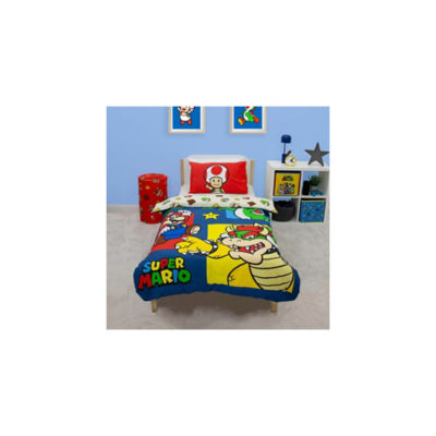 ASDA Nintendo Super Mario Reversible Duvet Set Single