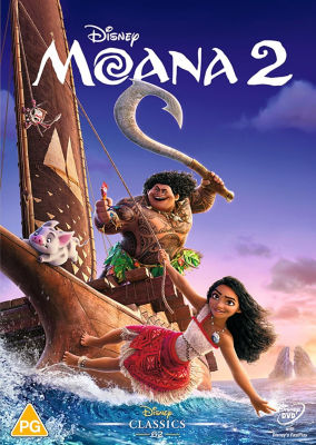 DVD Moana 2