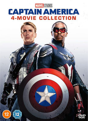 DVD Marvel's Captain America 1-4 Collection