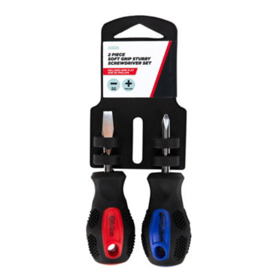 ASDA Asda Stubby Screwdriver Set