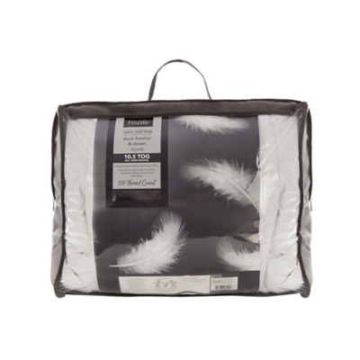 George Home Luxury Duck Feather and Down King Duvet 10.5 Tog