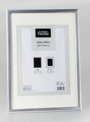 George Home Silver Photo Frame